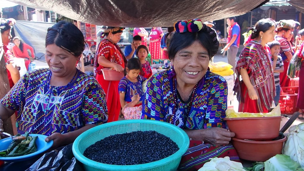 mayan-women-selling-beans-nebaj